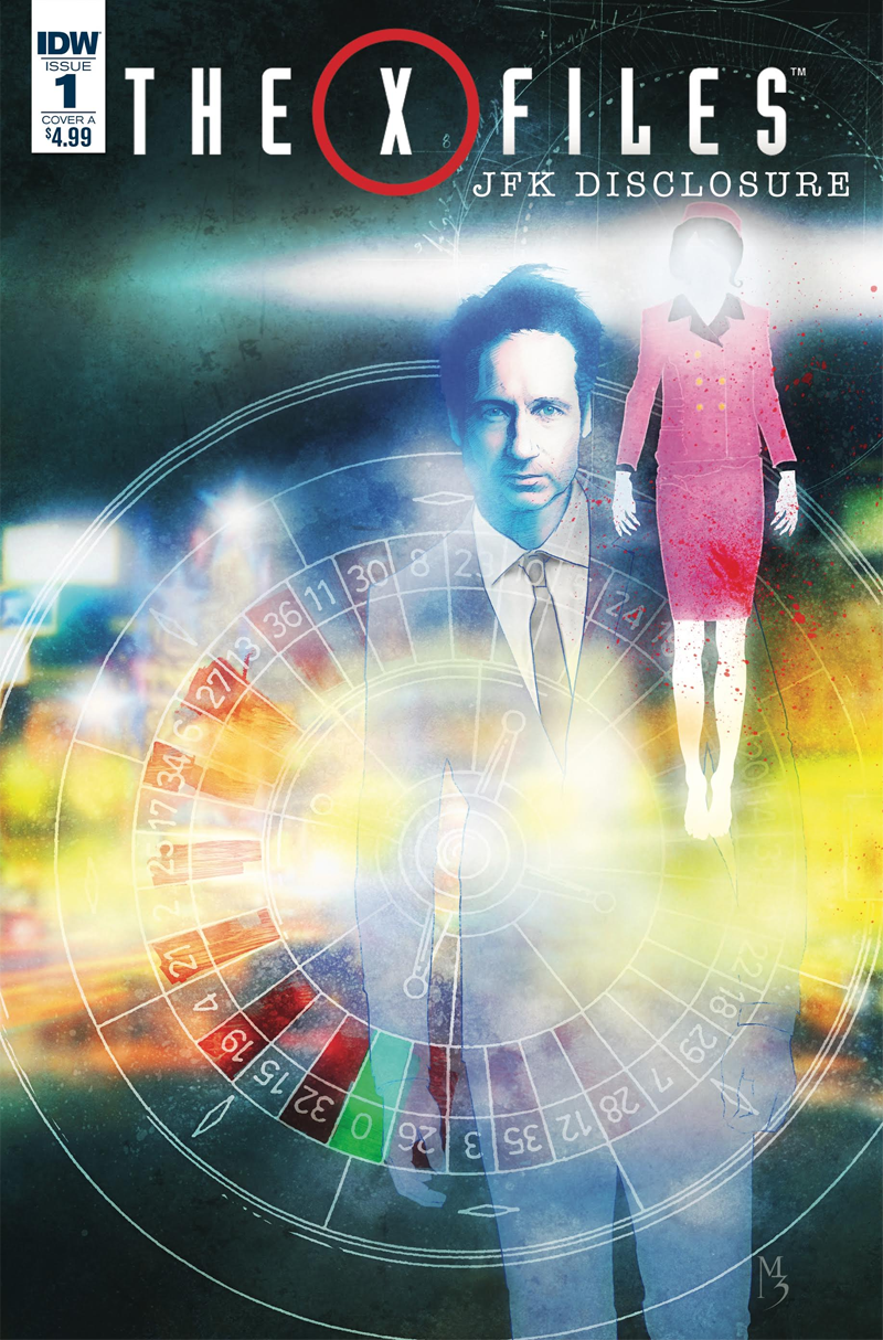 The X-Files: JFK Disclosure #1 cover art by Menton3.